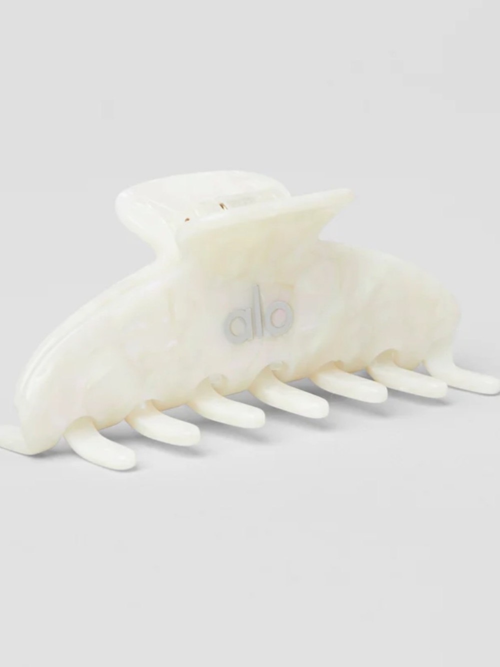 ALO Yoga Pearl White Hair Claw Clip